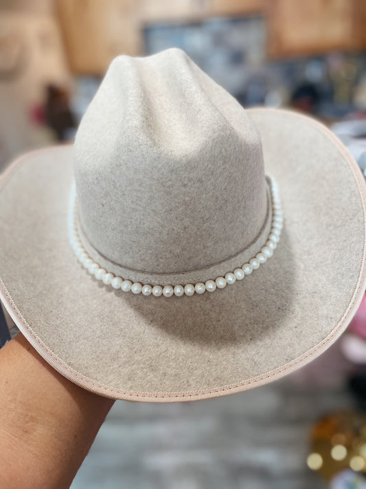 Bespoke Pearl Hat Band